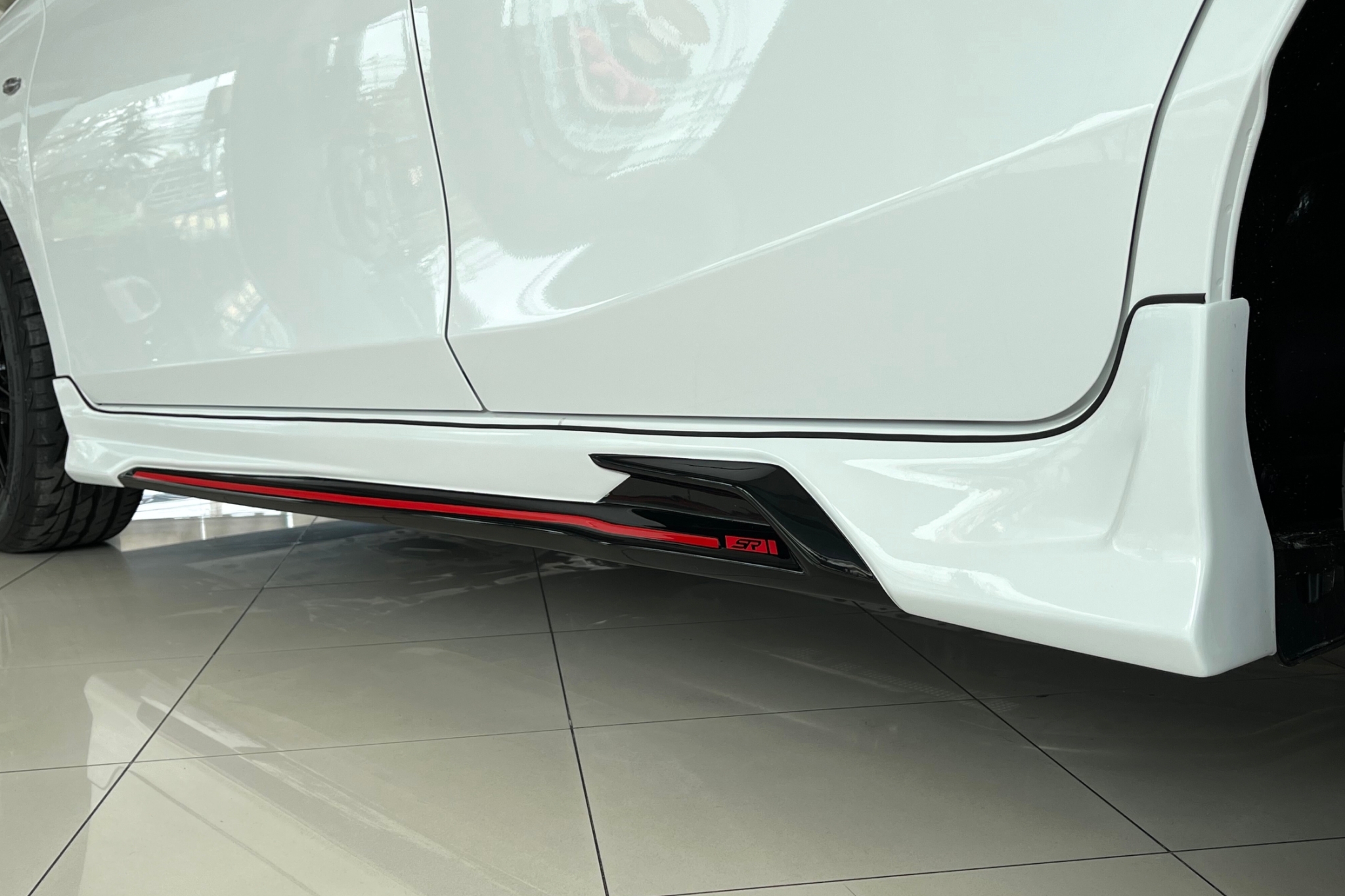 ชุดแต่งรถ-สเกิร์ต-สปอยเลอร์ Toyota New Yaris Ativ 2022 2023 2024