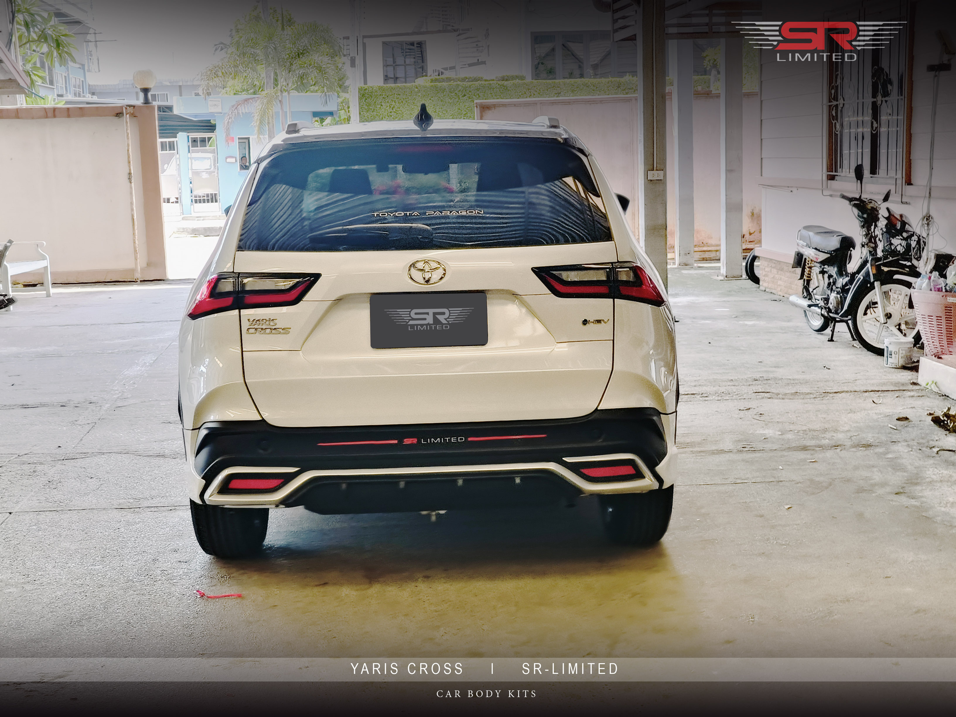 ชุดแต่งรถ-สเกิร์ต-อุปกรณ์แต่งรถ New Toyota Yaris Cross 2023-2024