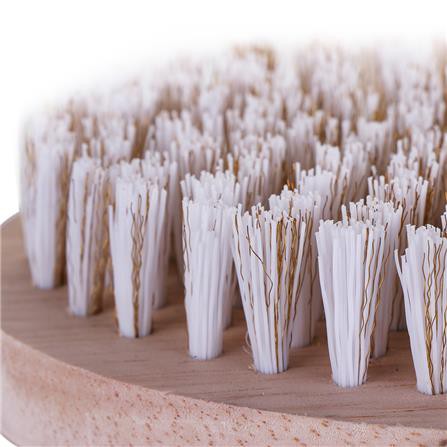 แปรงทองเหลืองขัดพื้นและผนัง ตราสุนัข 79 ทำจากเส้นใยไนลอนที่หนาเป็นพิเศษ ทนทาน