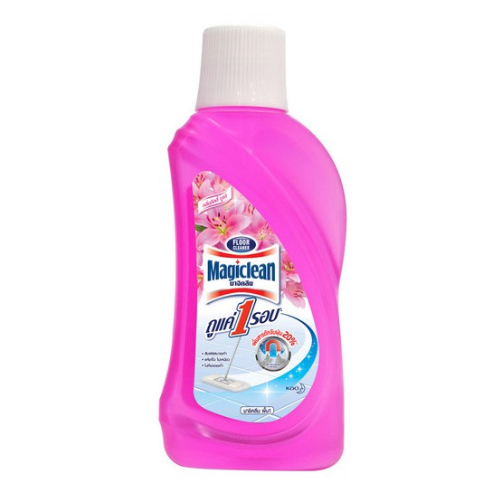 มาจิคลีน น้ำยาถูพื้น กลิ่นลิลลี่ บูเก้ 500 มล.