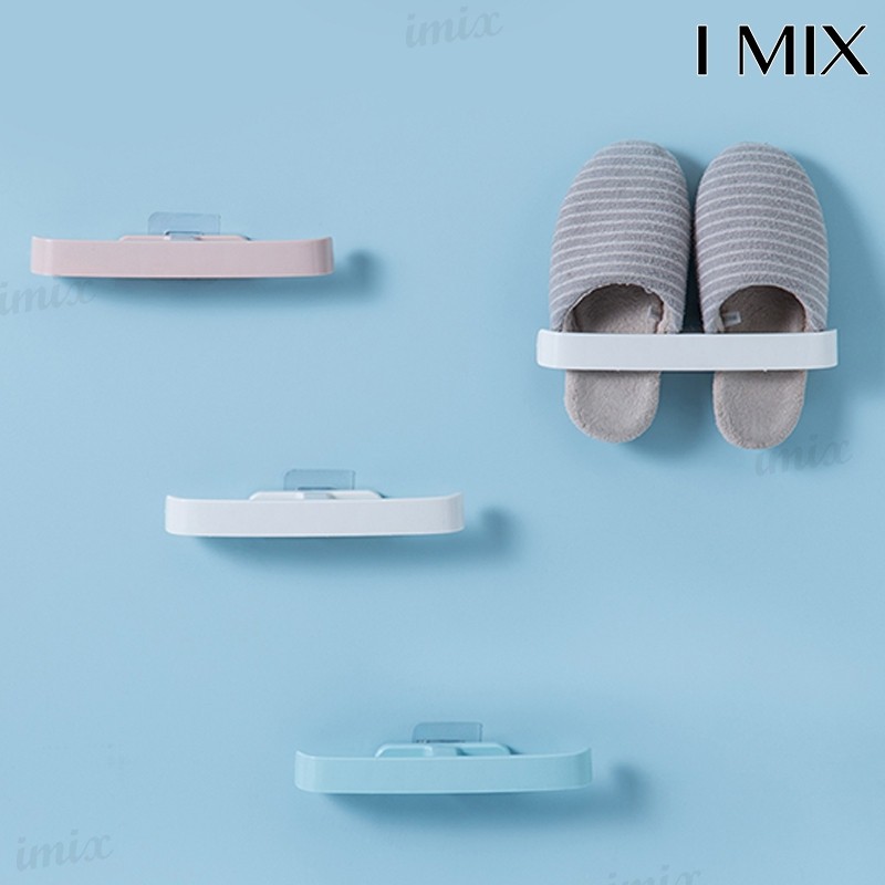 I MIX ที่หนีบรองเท้า I024 ที่วางรองเท้า ชั้นเก็บรองเท้า แขวนรองเท้า หน้าห้องน้ำ แขวนผ้าเช็ดตัว