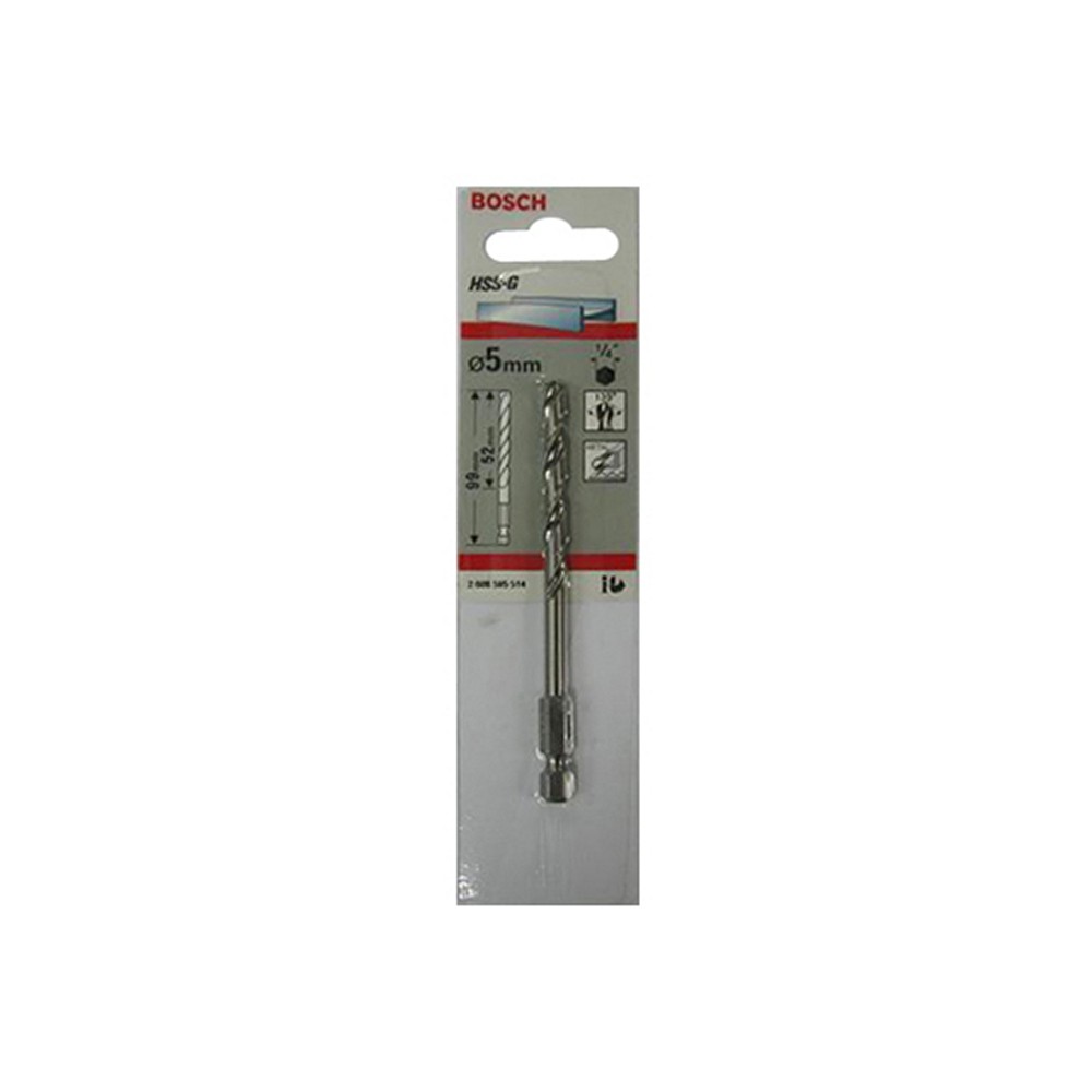 เครื่องมือช่าง สว่าน ดอกสว่าน ดอกเจาะเหล็ก BOSCH 4 MM. BOSCH 4 MM. METAL DRILL BIT