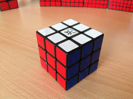 Rubik รูบิค 3x3x3 Dayan 5 Zhanchi 57mm Black