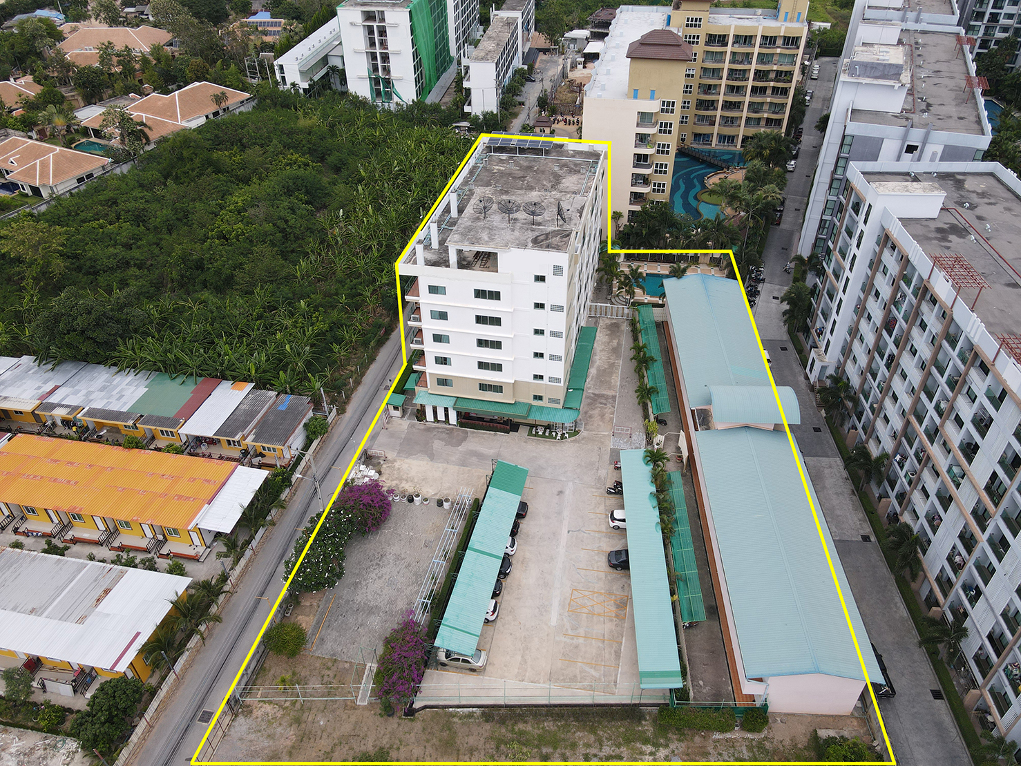 31231-ขายอพาร์ทเมนต์ ถนนจอมเทียน สาย 2 บางละมุง ราคาถูก