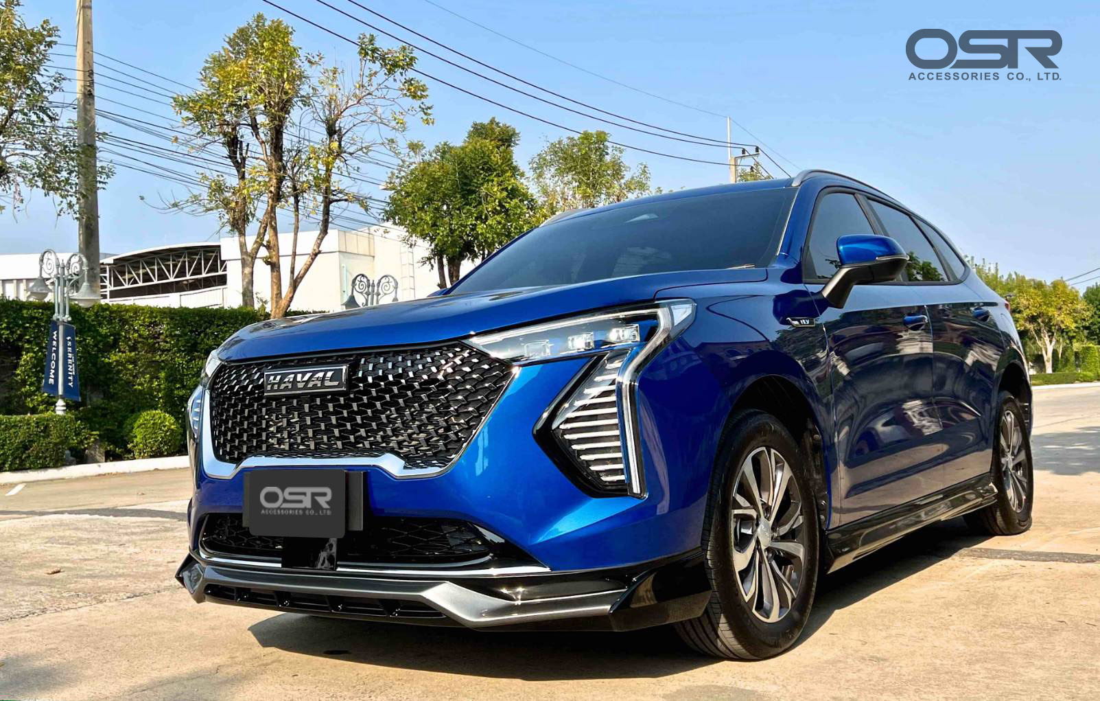 ชุดแต่งรถ-สเกิร์ต-อุปกรณ์แต่งรถ GWM Haval Jolion ปี 2022 ทรง Ativus