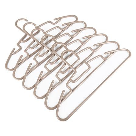 ไม้แขวนเสื้อ H-056BR น้ำตาล PLIM (1x6) ใช้งานได้อเนกประสงค์ตอบรับทุกความต้องการของการดูแลเสื้อผ้า