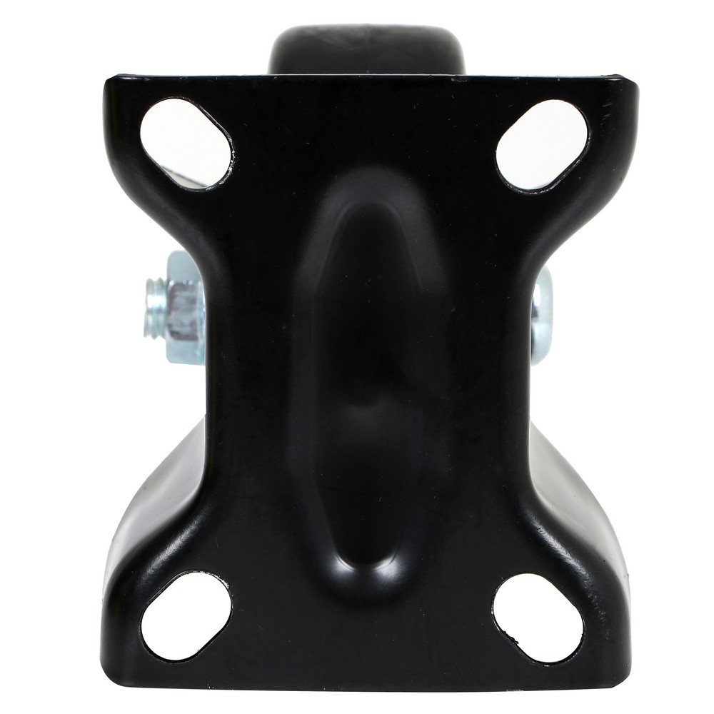 อะไหล่ เฟอร์นิเจอร์ ลูกล้อแป้นตายPU FITT 623100 4นื้ว สีดำ FIXED PLATE CASTER WHEEL FITT 623100 4" BLACK