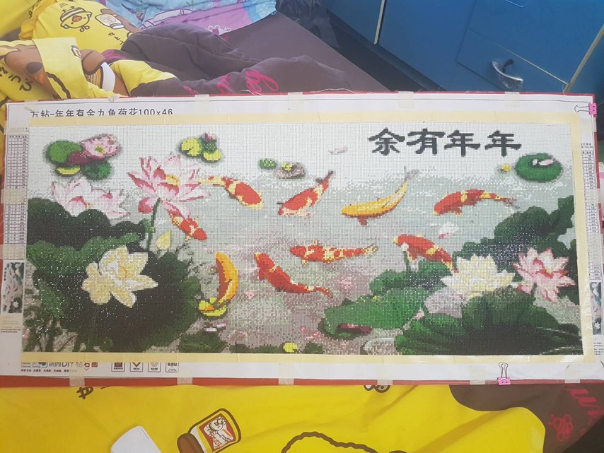 ม้า8มงคล ครอสติสคริสตัล Diamond painting โมเสก ภาพติดเพชร งานฝีมือทำที่บ้าน DIY