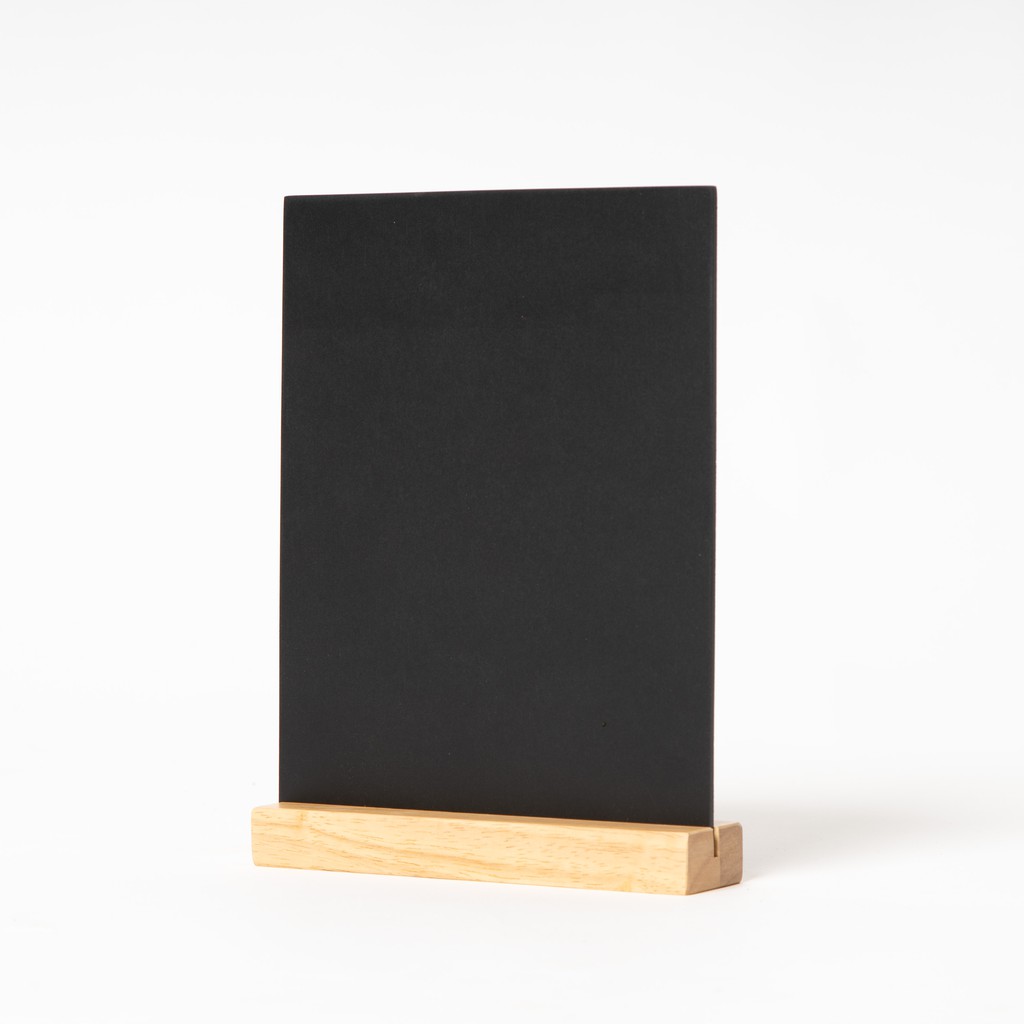 The Wood's Tale ป้ายกระดานดำ ขนาด A5 BLACKBOARD STAND สำหรับเขียนด้วยชอล์ก