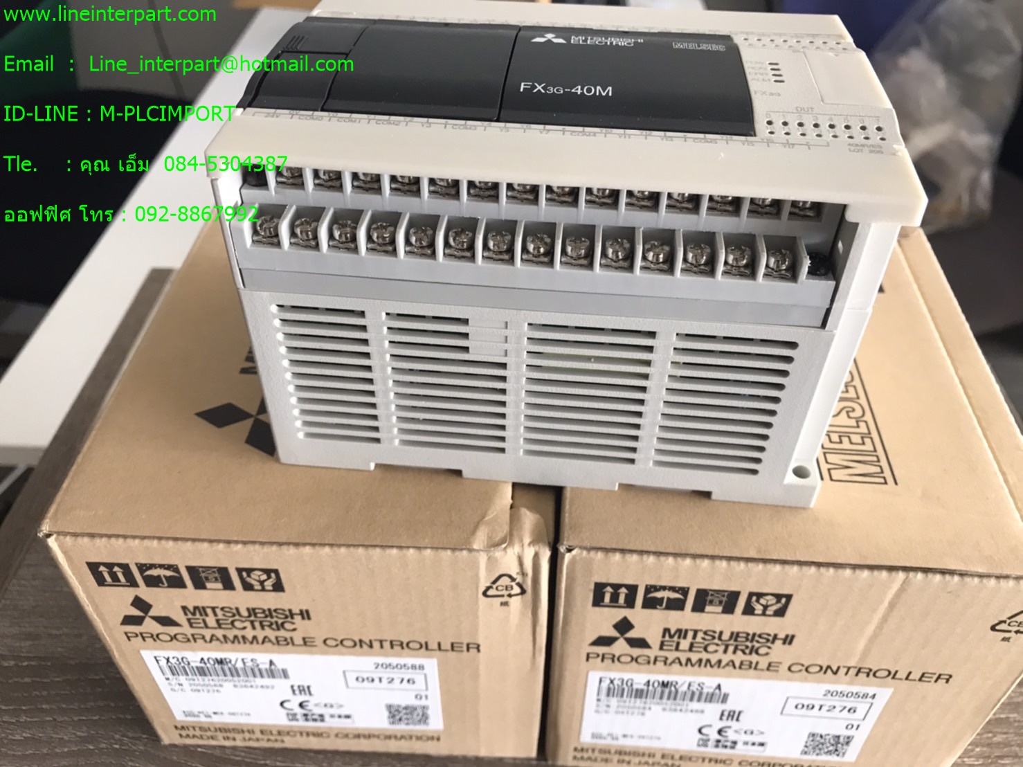 ขาย FX3G-40MR/ES-A