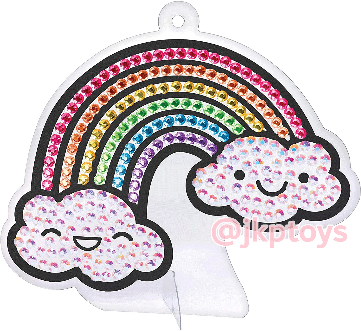 ของเล่นเสริมพัฒนาการ สติกเกอร์การ์ตูนคริสตัล DIY