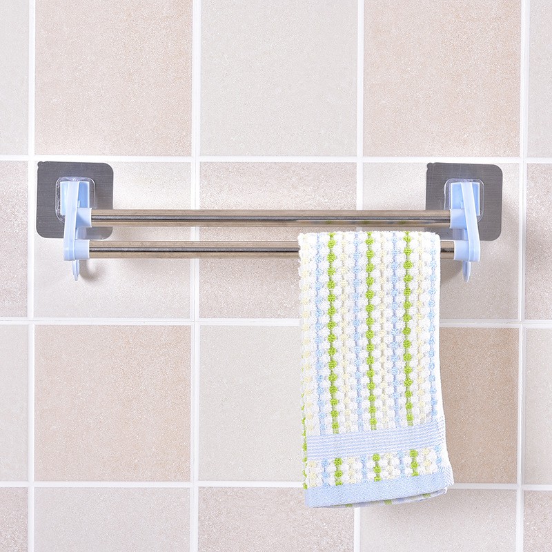 ราวแขวนผ้าติดผนัง ราวแขวนผ้า ที่แขวนผ้าติดผนัง ราวแขวนผ้าสแตนเลส ราวแขวนผ้าห้องน้ำ ราวแขวนผ้าอเนกประสงค์