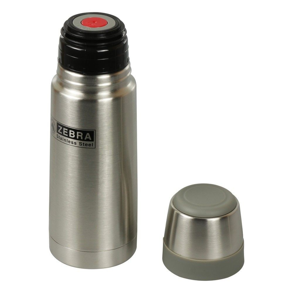 กระติกสุญญากาศ หัวม้าลาย PRIMA II 0.35 ลิตร VACUUM FLASK ZEBRA PRIMA II 0.35L STAINLESS