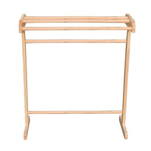 ราว**ราวตากผ้าไม้ยางพารา 4 เส้น สีธรรมชาติ ***สินค้าพร้อมส่ง