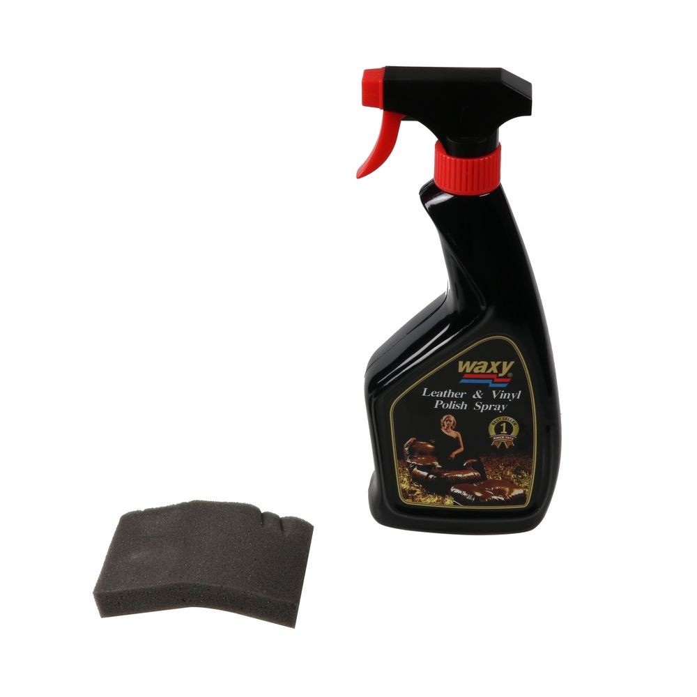 น้ำยาเช็ดเคลือบเงาผลิตภัณฑ์หนัง WAXY 450 มล. CLEAN&POLISH LEATHER 450ml WAXY