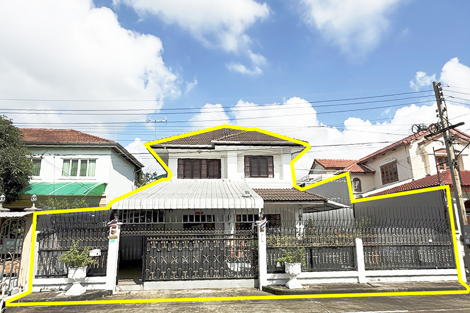 86376 ขายบ้าน หมู่บ้านสีวลี ตลาดสี่มุมเมือง ถนนวิภาวดีรังสิต ปทุมธานี