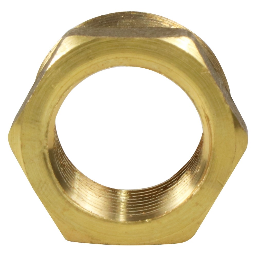 ท่อประปา ข้อต่อ ท่อน้ำ ท่อPVC ข้อต่อลดเหลี่ยมทองเหลือง CITY 3/4X1/2นิ้ว REDUCING BRASS SOCKET CITY 3/4X1/2"