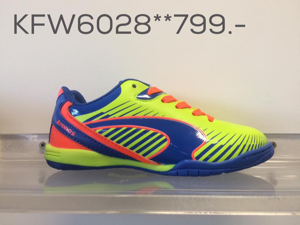 KRONOS รองเท้าฟุตซอล KFW6028 สีเขียว เบอร์ 28-37