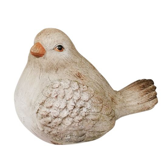 FONTE รูปปั้นนกแต่งสวน รุ่น GB10-15214-R ขนาด 29.5 x 21 x 22.5 ซม. สีน้ำตาล รูปปั้นแต่งสวนสวย มองแล้วสบายตา น่าชม