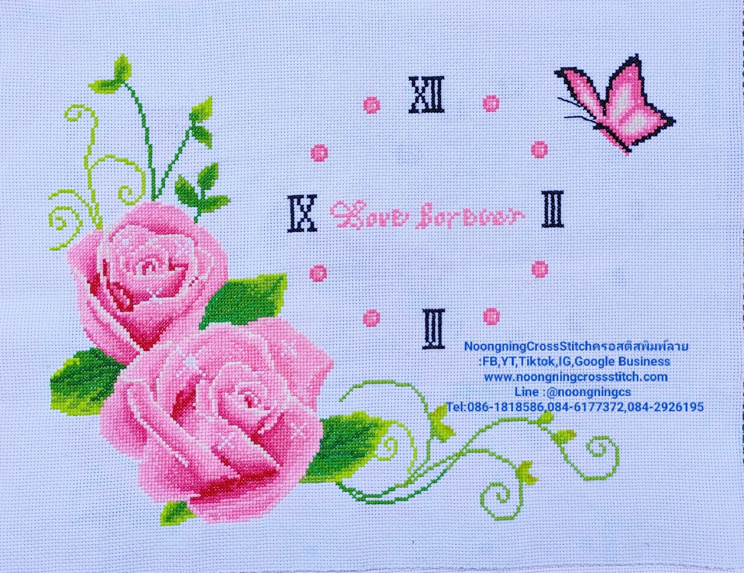 ครอสติชปักสำเร็จแล้วขนาด55*44ซม.ราคา1100บาทไม่รวมกรอบ