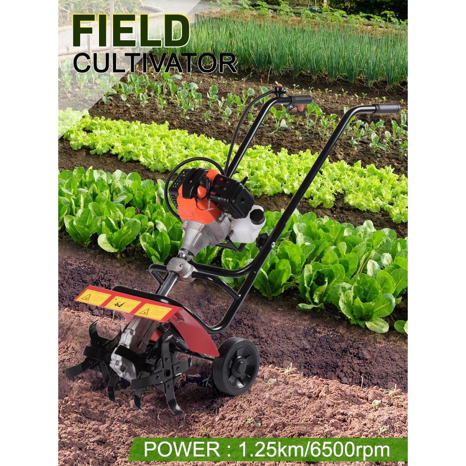 !!สินค้าขายดี!! เครื่องไถ รถไถพรวนดิน 52cc Field Cultivator