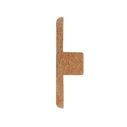 ตัวจบระหว่างห้อง MDF CROBERN 40x2450x12 มม. สีเทา สวยงาม ทนทาน