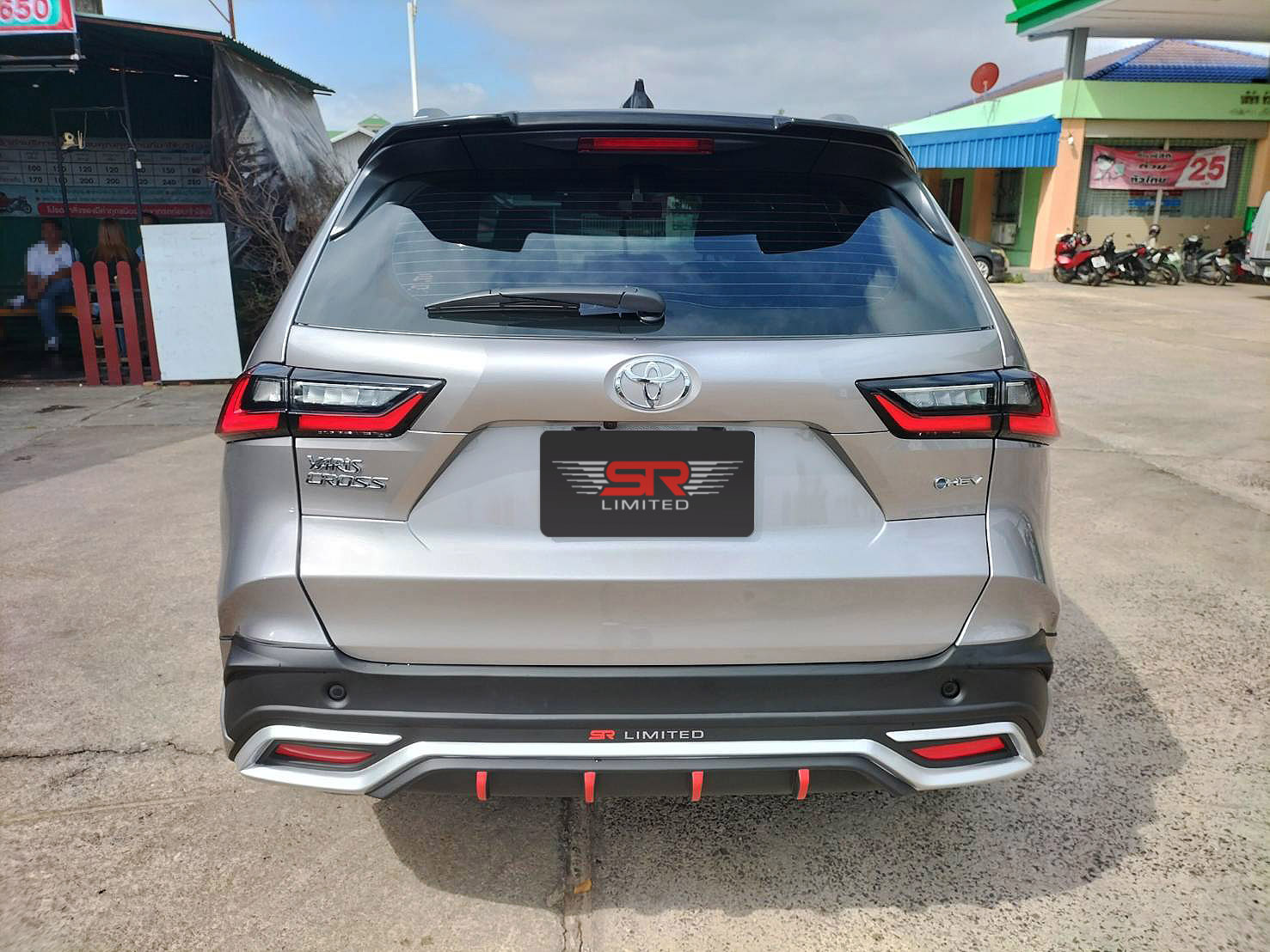 ชุดแต่งรถ-สเกิร์ต-อุปกรณ์แต่งรถ New Toyota Yaris Cross 2023-2024