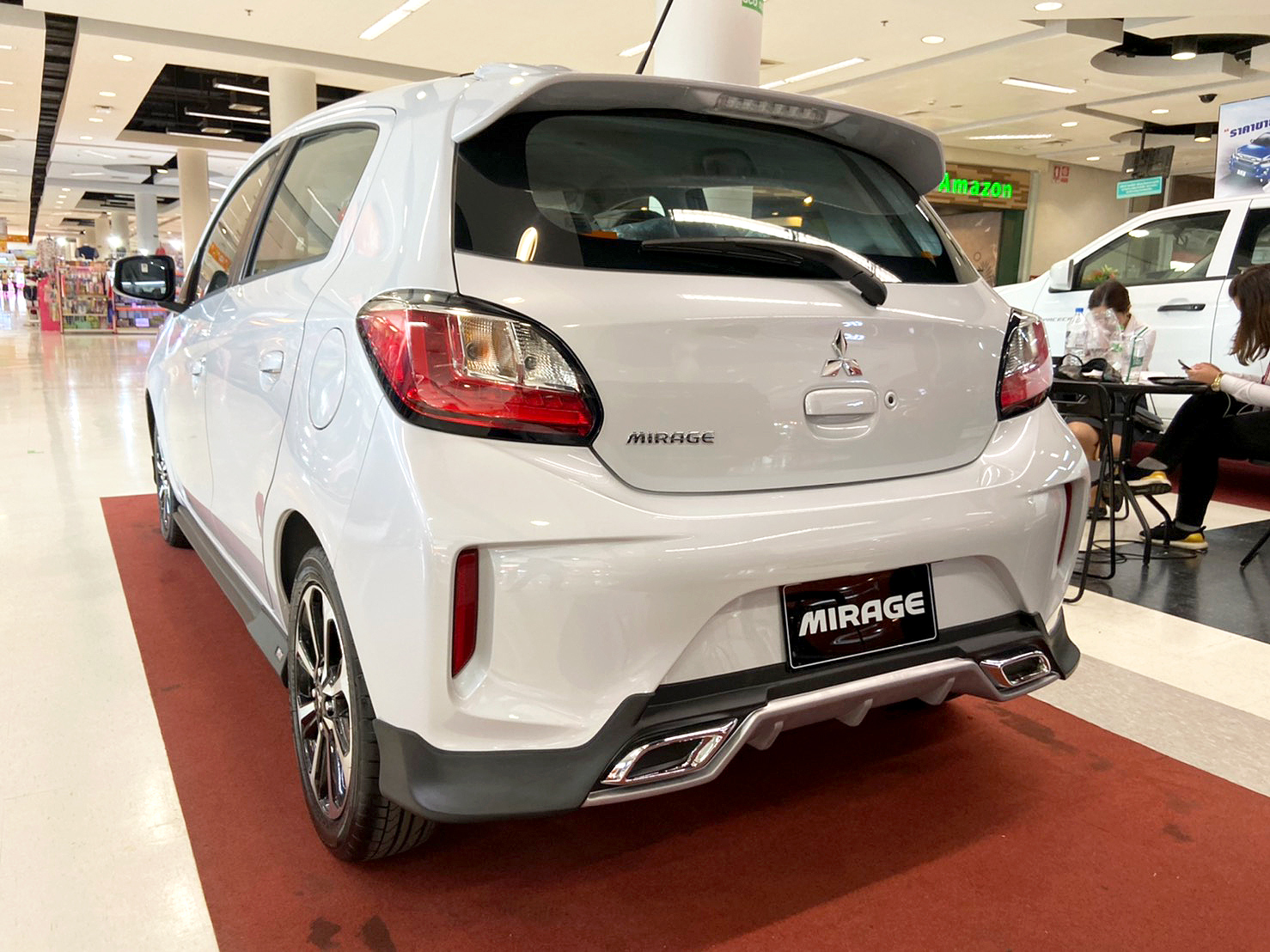 ชุดแต่งรถ สเกิร์ต-สปอยเลอร์ New Mitsubishi Mirage 2020 ทรง SR-Limited By OSR