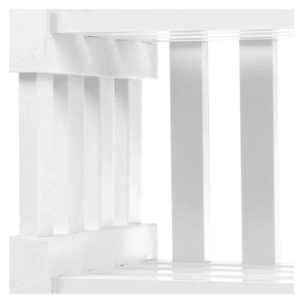 ที่วางกระถาง SPRING VINYL 55x25x22 ซม. สีขาว PLANT SAUCER SPRING 55x25x22CM WHITE