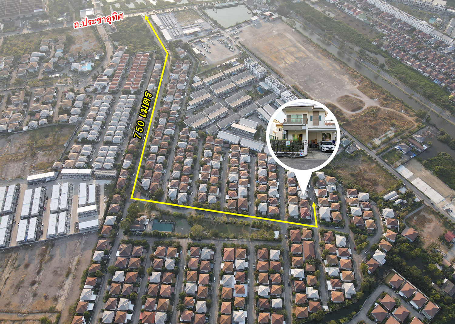 76935-ขายบ้านเดี่ยว สราญสิริ ประชาอุทิศ-สุขสวัสดิ์ ถนนประชาอุทิศ ทุ่งครุ กรุงเทพ