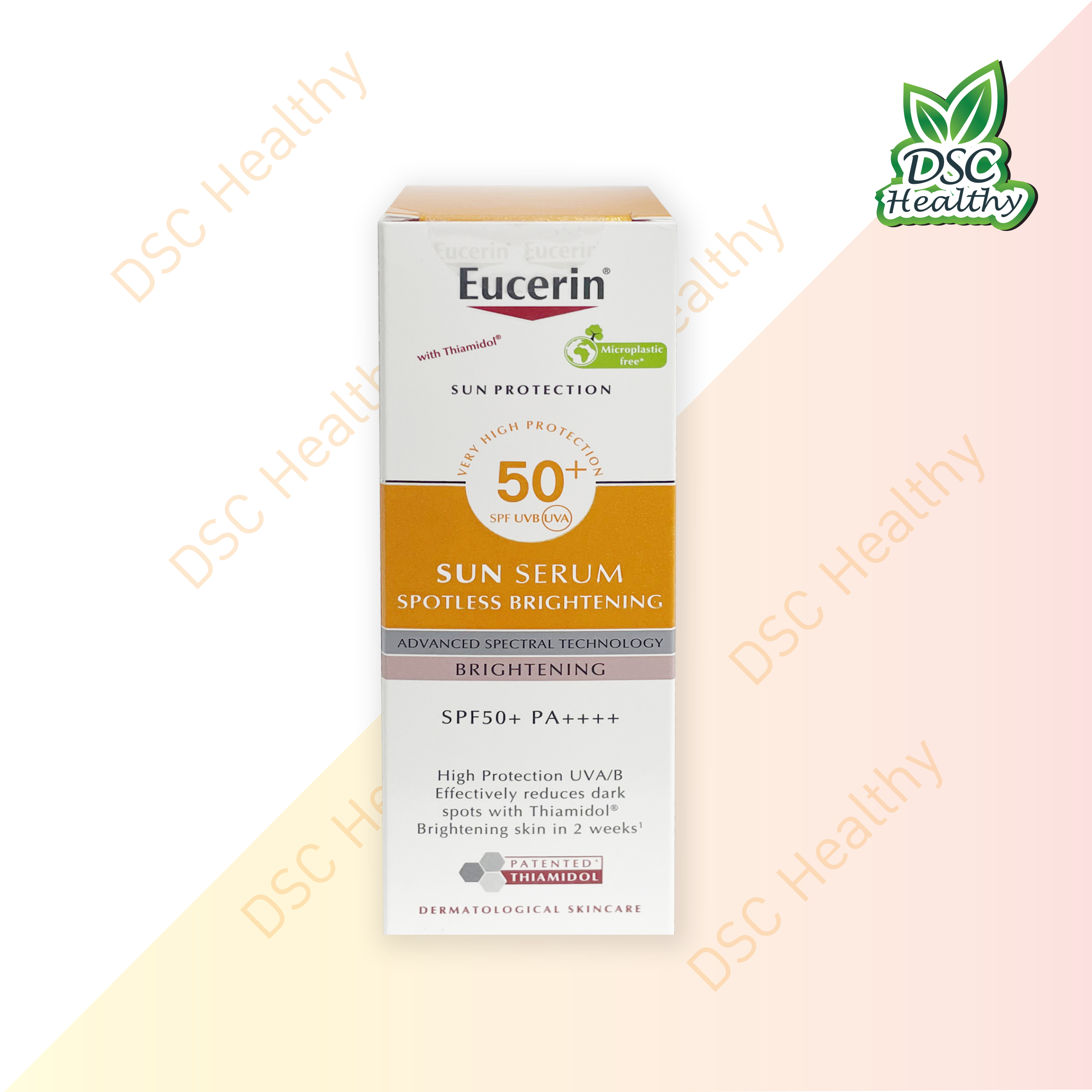 Eucerin SUN PROTECTION 50+ SPF UVB UVA SUN SERUM SPOTLESS BRIGHTENING 50ml