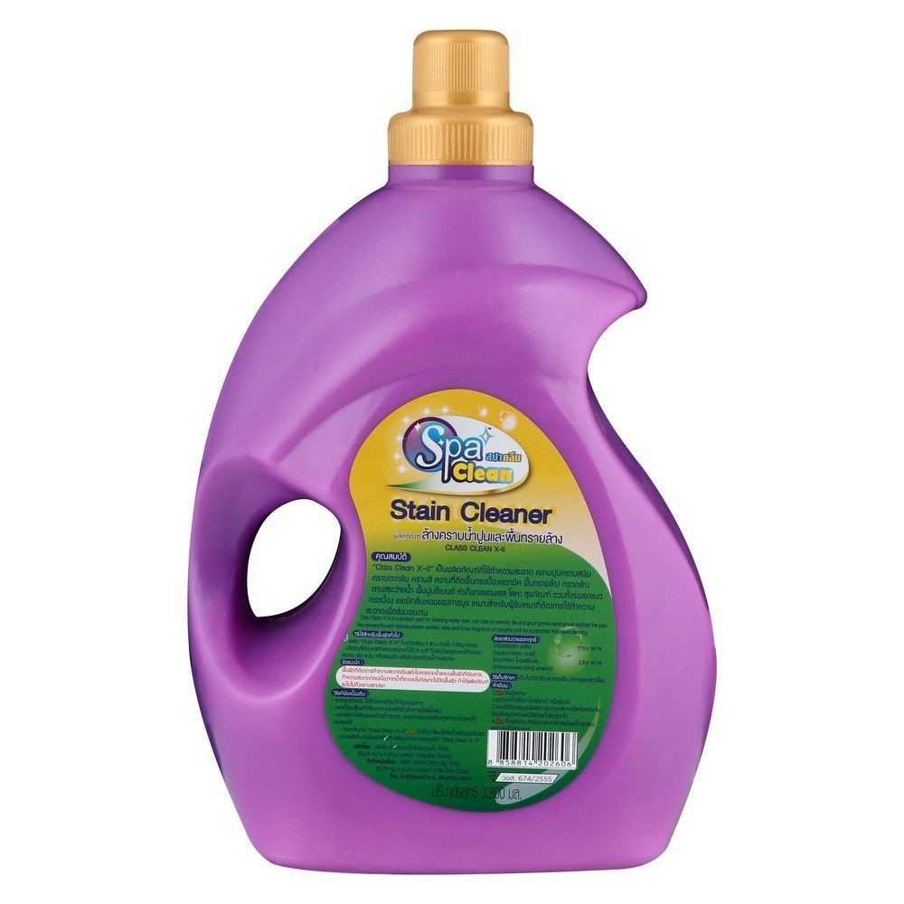 ผลิตภัณฑ์ทำความสะอาดคราบน้ำปูน และพื้นทรายล้าง SPA CLEAN 3,800 มล. LIQUID SCALE AWAY REMOVER GENERAL SURFACE SPA CLEAN