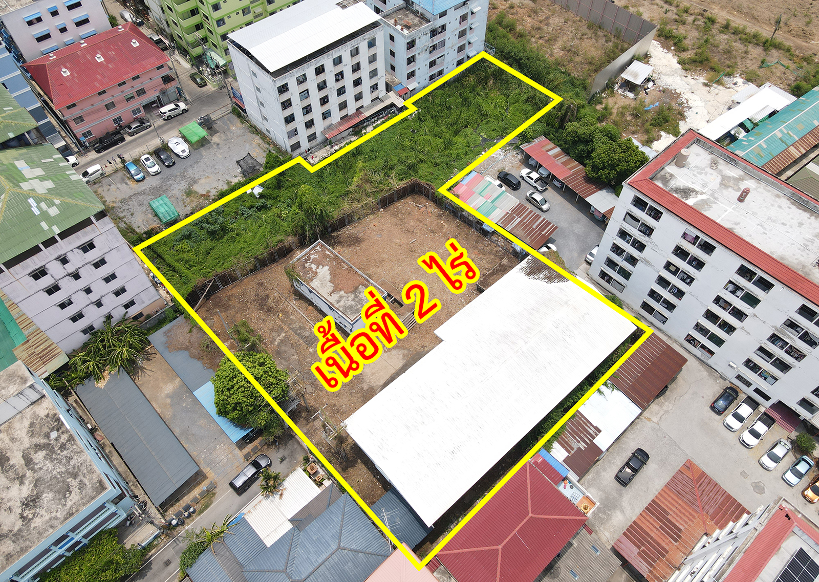 83460-ขายที่ดินพร้อมอาคารสำนักงาน ถนนโรจนะ ซอยวัดคานหาม อยุธยา