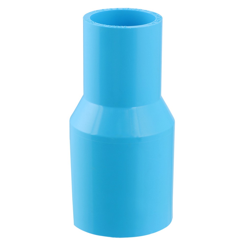 ท่อประปา ข้อต่อ ท่อน้ำ ท่อPVC ข้อต่อตรงลด-หนา SCG 1 1/2นิ้วX1นิ้ว สีฟ้า REDUCING SOCKET PVC SCG 1 1/2"X1" LITE BLUE