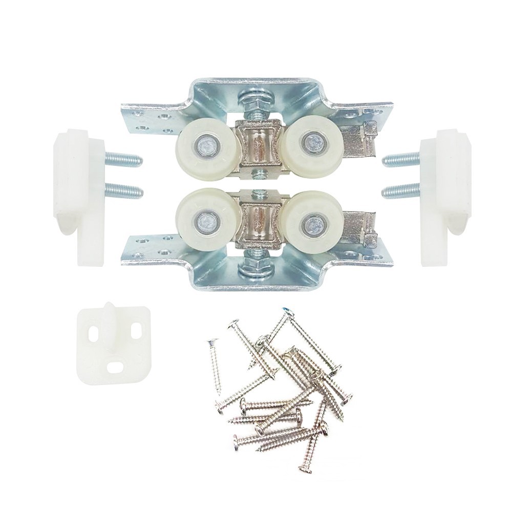 อะไหล่ เฟอร์นิเจอร์ ลูกล้อบานเลื่อน 1ชุด PRO-SDZ006 100KG 1SET SLIDING WHEEL PRO-SDZ006 100KG