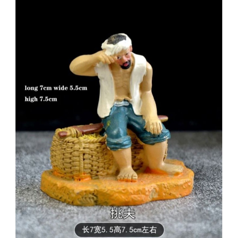 ตาแป๊ะตกปลาแป๊ะตกแต่งสวนขนาดเล็ก