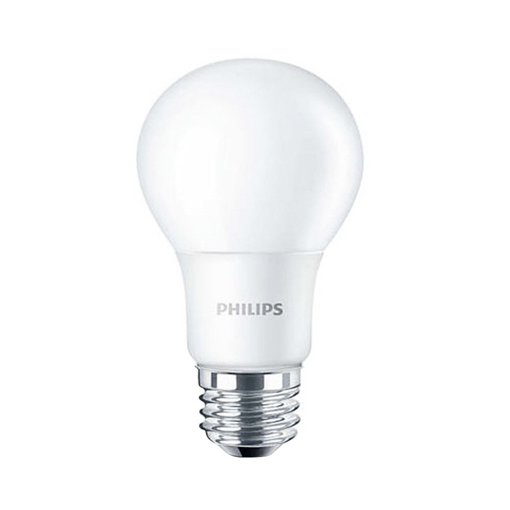 หลอดLED PHILIPS A60 8วัตต์ E27 คูล เดย์ไลท์ แพ็ค4ชิ้น หลอดไฟภายในบ้านเอนกประสงค์