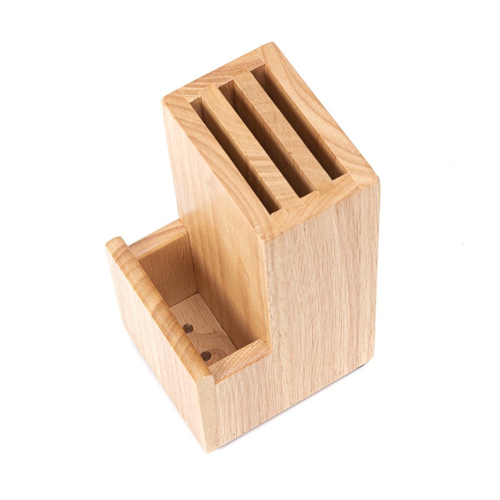 The Wood's Tale กล่องเสียบมีด KNIFE BLOCK ที่วางมีด ที่เสียบมีด ไม้แท้