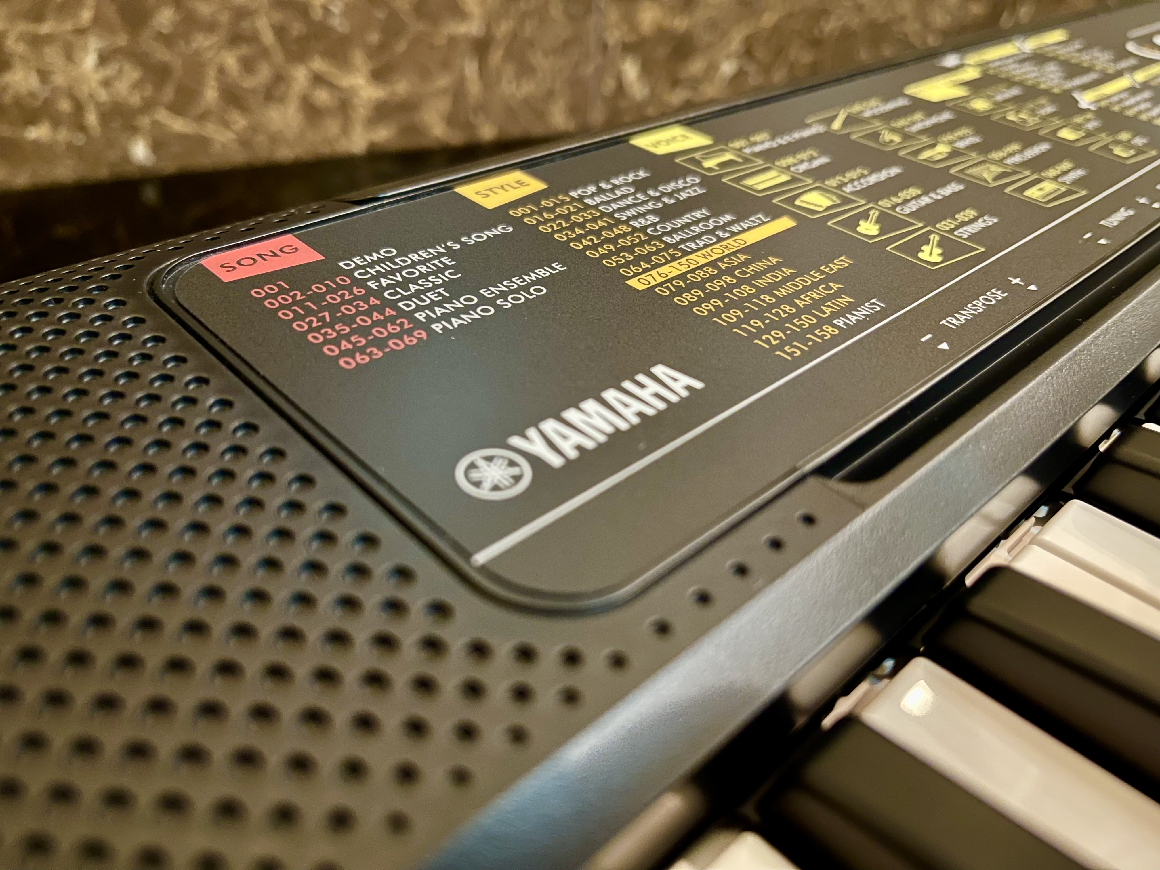 คีย์บอร์ด Yamaha Psr F-52 ราคาพิเศษ 5,400 สนใจติดต่อ 086-2032849 Line:@bdc_music