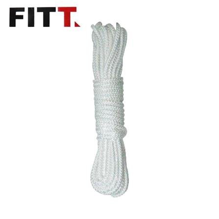 เชือก POLYESTER FITT 5 MMX20M WHITE ผลิตจากวัสดุคุณภาพดี