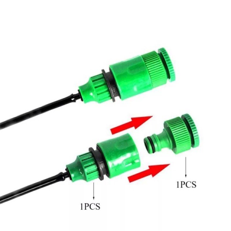 ชุดหัวพ่นหมอกพ่นละอองน้ำแรงดันต่ำ (สาย15เมตร+หัว30หัว)