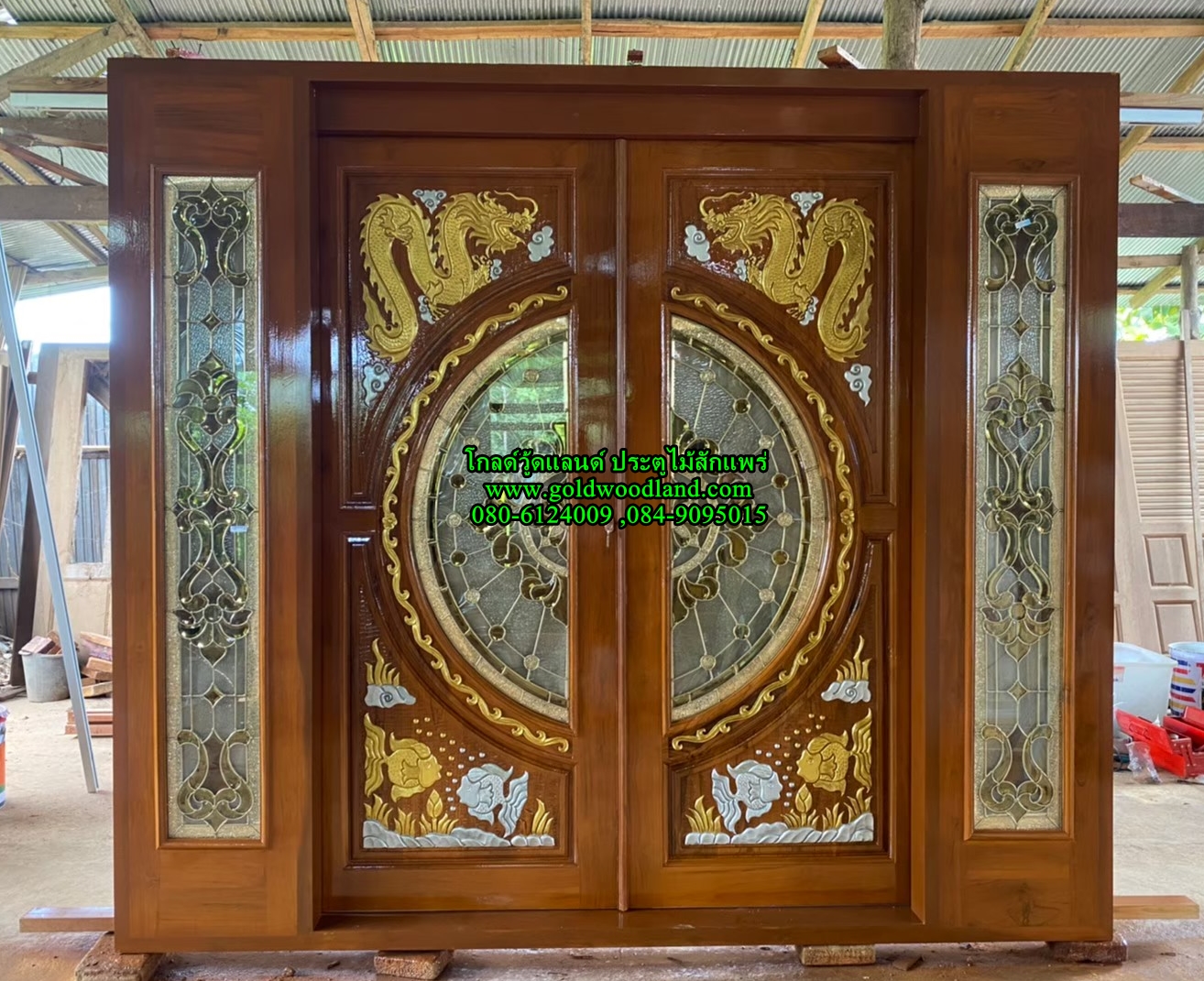 ประตูเลื่อนไม้