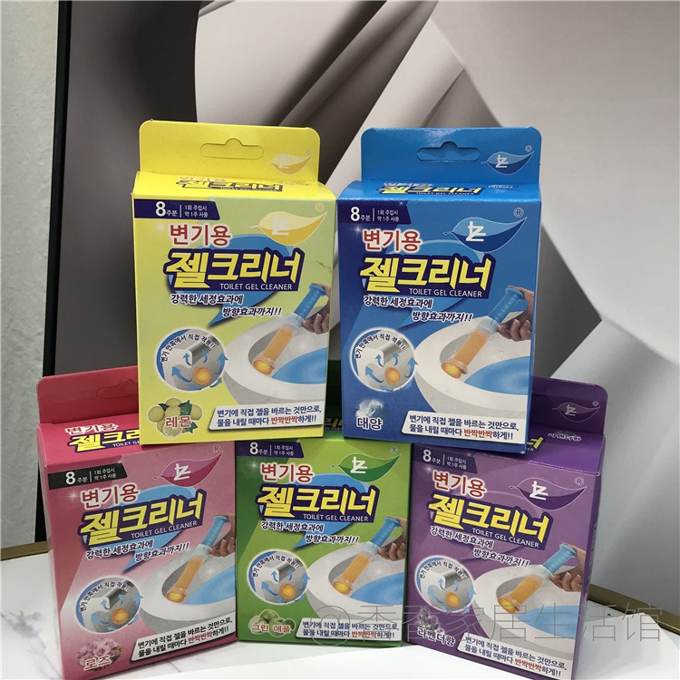 พร้อมส่ง Fragrance gel เจลดับกลิ่นชักโครก เจลดับกลิ่นห้องน้ำ เจลทำความสะอาด เจลลดคราบ สุ่มลาย