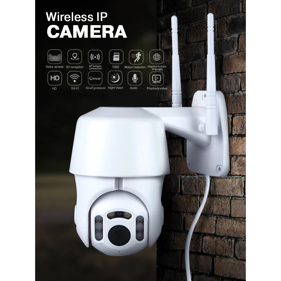 !!สินค้าขายดี!! กล้องวงจรปิด Wireless IP Camera