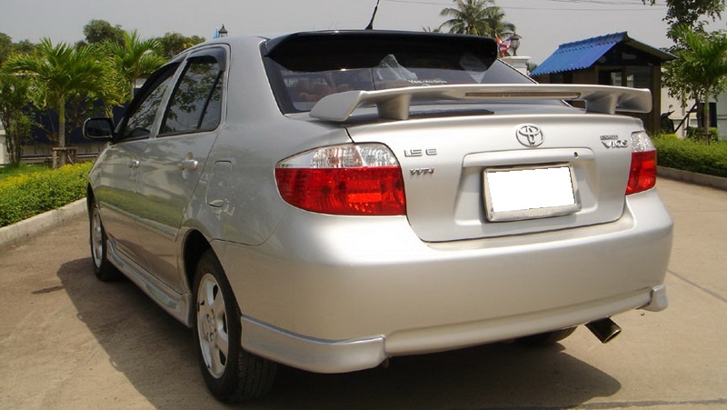 ชุดแต่งรถ สเกิร์ต-สปอยเลอร์ Vios 2002-2005 ทรง OEM