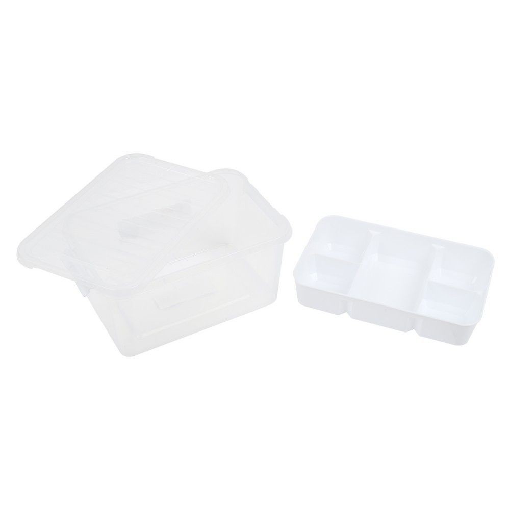 กล่องล็อกพร้อมถาด 19.5x29x14 ซม. STACKO 59341