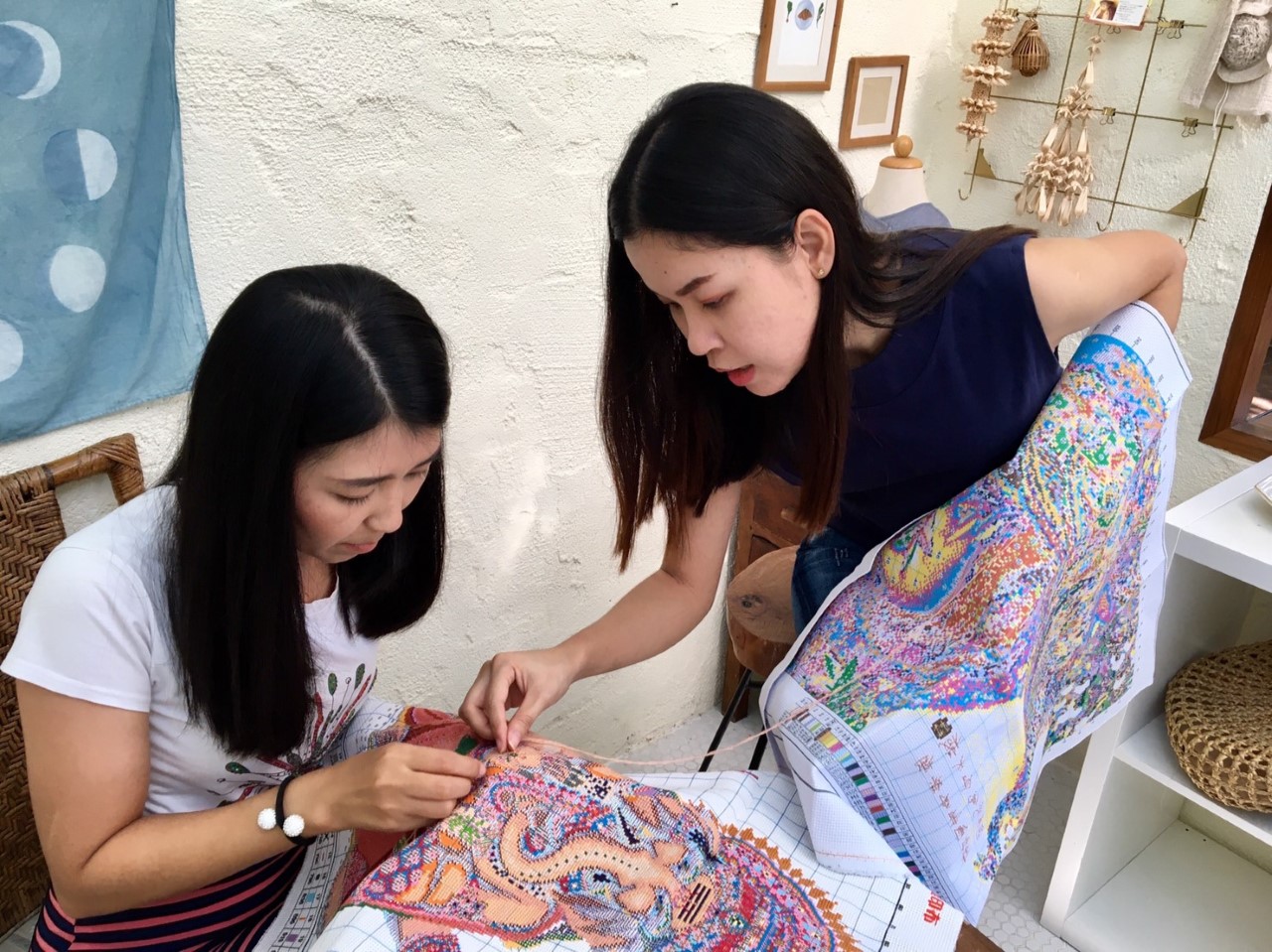 นกอินทรีย์ สูงส่ง ยิ่งใหญ่ ชุดปักครอสติส พิมพ์ลาย ครอสติสจีน งานฝีมือทำที่บ้าน DIY