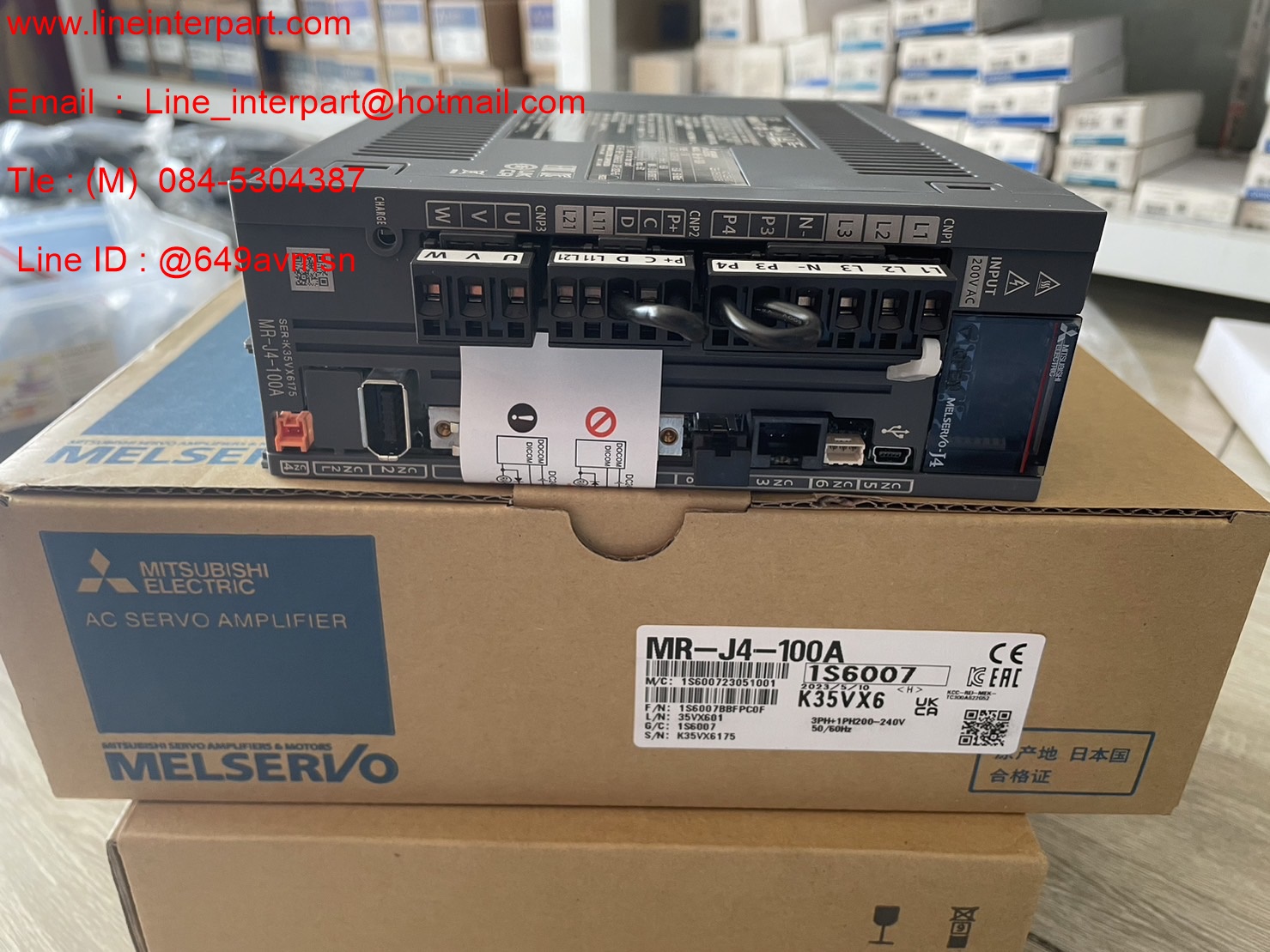 ขาย MR-J4-100A