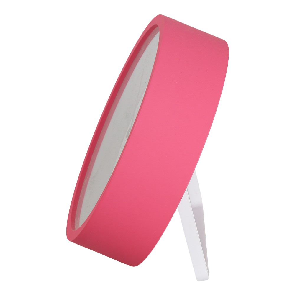 นาฬิกาพลาสติกแขวนผนัง DOGENI 6 นิ้ว สีชมพูอุปกรณ์ตกแต่งบ้าน
