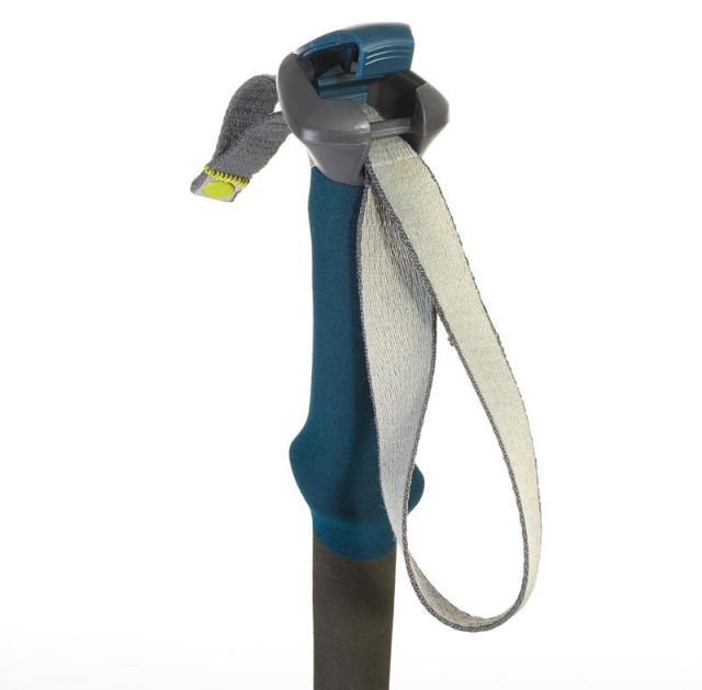 ไม้เท้าเดินป่ากันแรงกระแทกรุ่น FORCLAZ 500 จำนวน 1 แท่ง (สีเทา/ฟ้า)